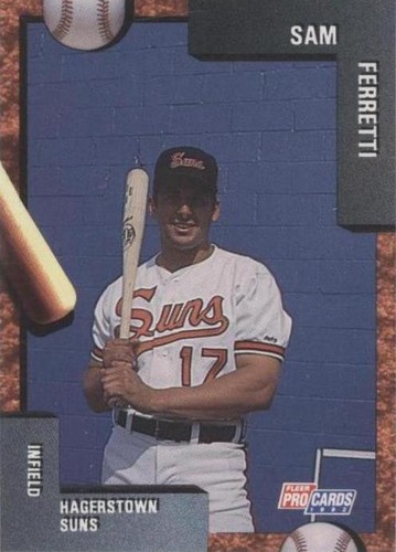 1992 Fleer ProCards Minor League - Sam Ferretti #2561