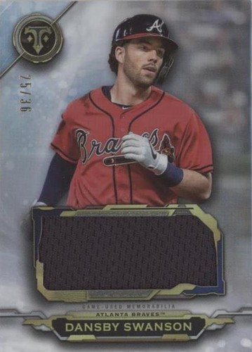 2019 Topps Triple Threads - Dansby Swanson #SJR-DSW3