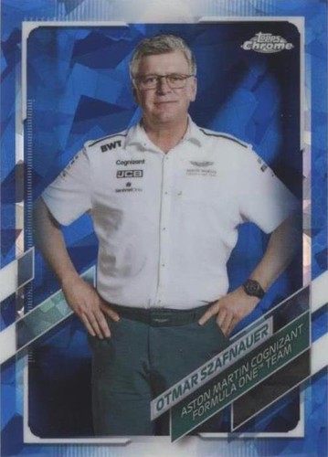 2021 Topps Chrome Sapphire Edition Formula 1 - Otmar Szafnauer #91