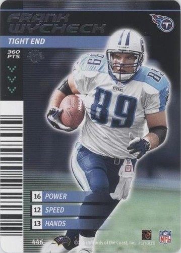 2001-02 NFL Showdown 1st Edition Frank Wycheck #446