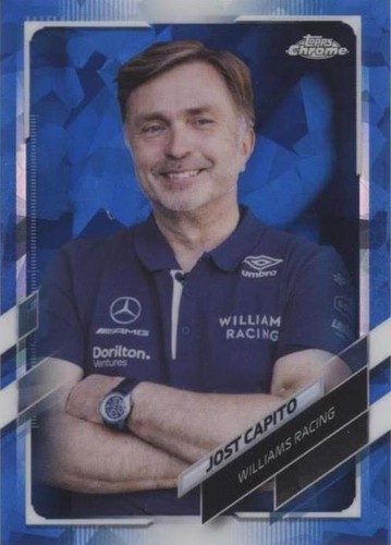 2021 Topps Chrome Sapphire Edition Formula 1 - Jost Capito #90