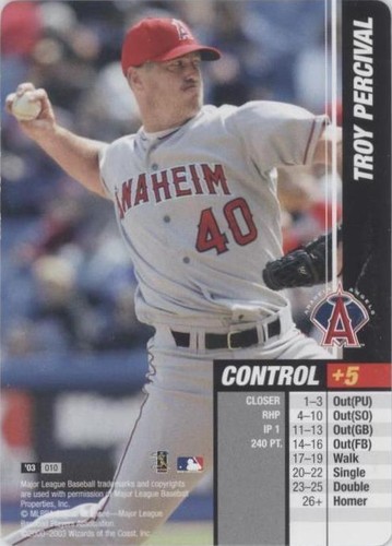 2003 MLB Showdown - Troy Percival #010