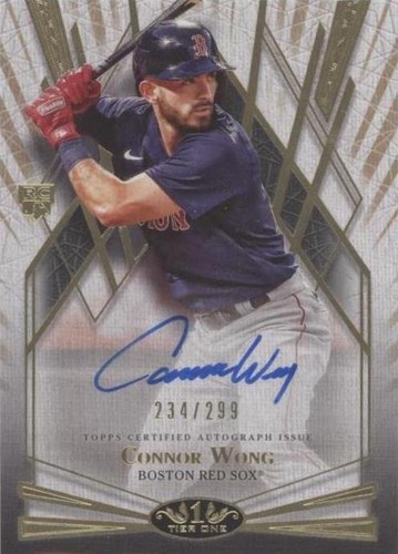 2022 Topps Tier One - Connor Wong #BOA-CW