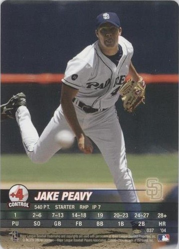 2004 MLB Showdown Pennant Run - Jake Peavy #037