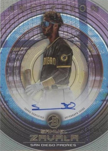 2022 Bowman Inception - Samuel Zavala #PA-SZ