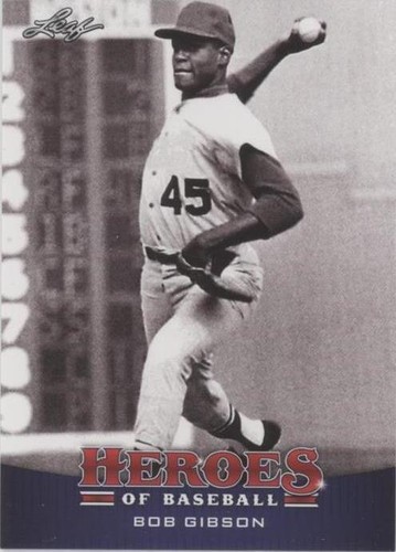 2015 Leaf Heroes of Baseball - Bob Gibson #07