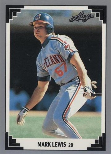 1991 Leaf - Mark Lewis #289