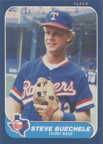 1986 Fleer - Steve Buechele #558