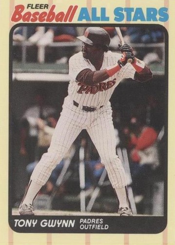 1989 Fleer Baseball All Stars - Tony Gwynn #19