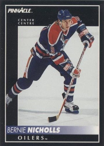 1992-93 Pinnacle Canadian - Bernie Nicholls #120