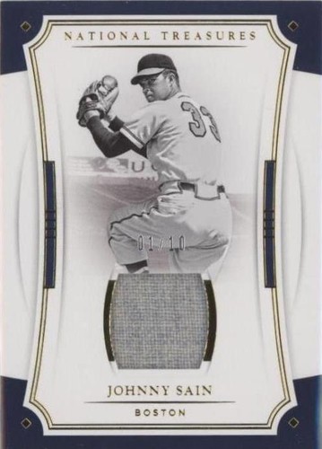 2017 Panini National Treasures - Johnny Sain #84
