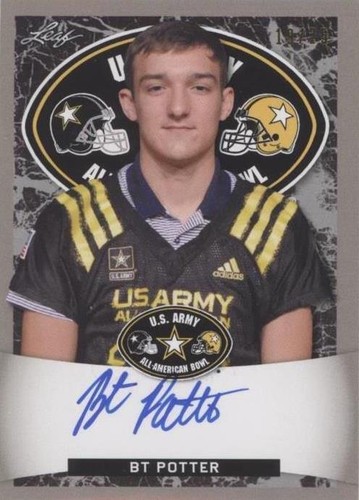 2018 Leaf Metal U.S. Army All-American Bowl Bt Potter #ATA-BTP