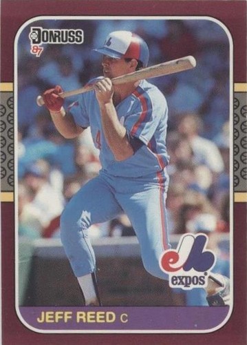 1987 Donruss Opening Day - Jeff Reed #92