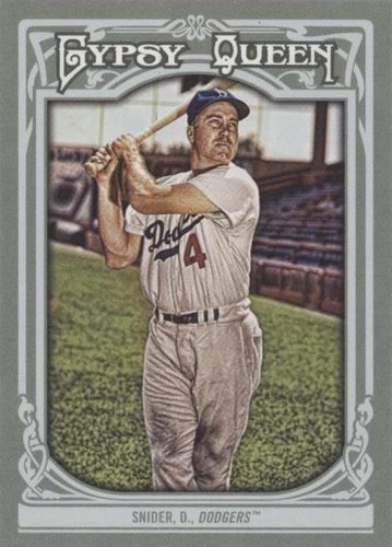 2013 Topps Gypsy Queen - Duke Snider #180