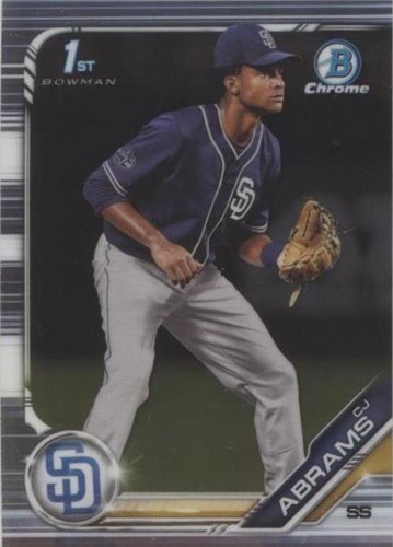 2019 Bowman Draft - C.J. Abrams #BDC-85
