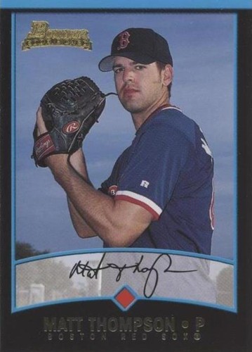 2001 Bowman Draft Picks & Prospects - Mat Thompson #BDP5