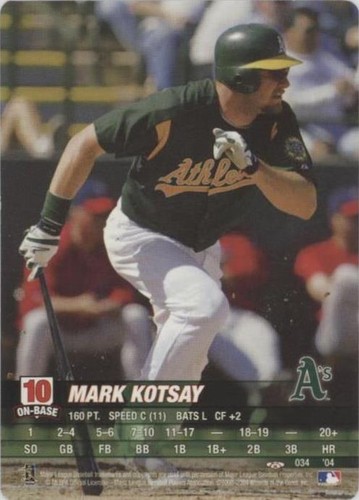 2004 MLB Showdown Trading Deadline - Mark Kotsay #034