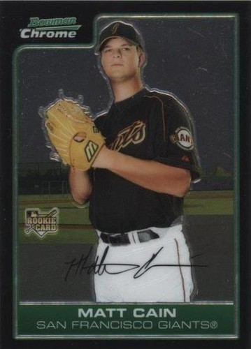 2006 Bowman Chrome - Matt Cain #208