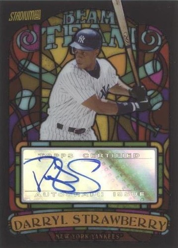 2008 Topps Stadium Club - Darryl Strawberry #BTA-DS