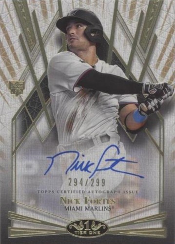 2022 Topps Tier One - Nick Fortes #BOA-NC