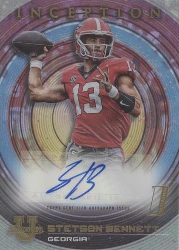 2022-23 Bowman Inception University Stetson Bennett #BIA-SB