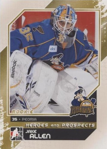 2010-11 In the Game Heroes and Prospects - Jake Allen #166