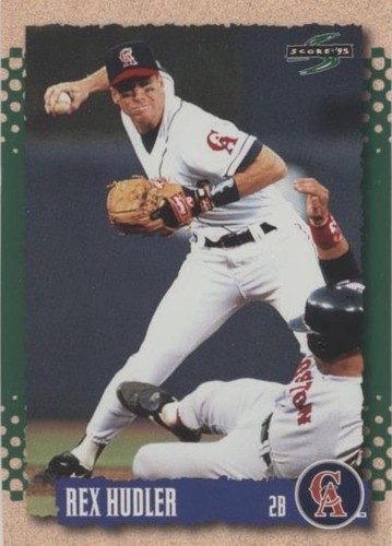 1995 Score - Rex Hudler #66
