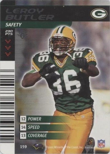 2001-02 NFL Showdown 1st Edition LeRoy Butler #159