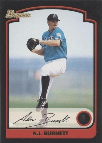 2003 Bowman - A. J. Burnett #114