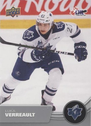 2021-22 Upper Deck CHL - Luka Verreault #170