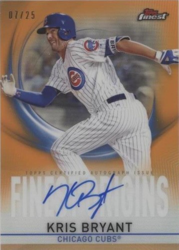 2019 Topps Finest - Kris Bryant #FOA-KB