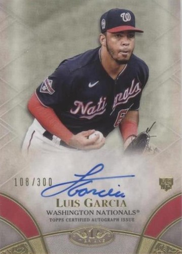 2021 Topps Tier One - Luis Garcia #BOA-LG