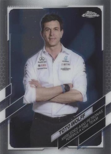 2021 Topps Chrome Formula 1 - Toto Wolff #81