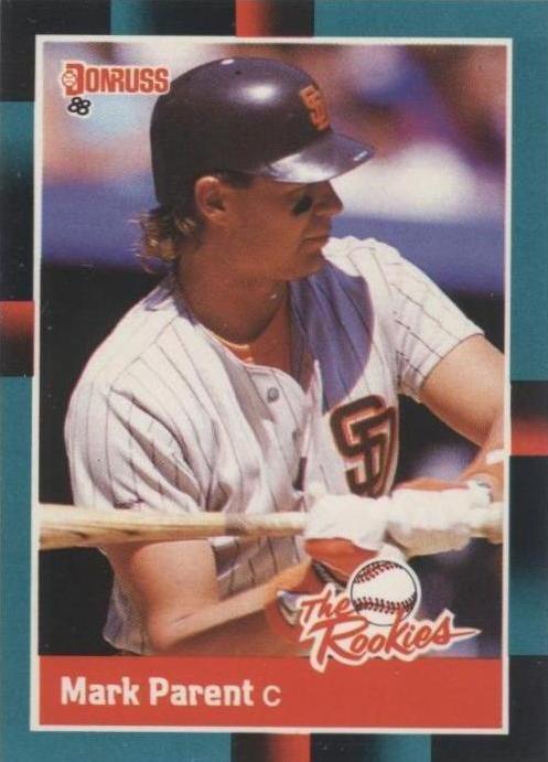 1988 Donruss The Rookies - Mark Parent #8