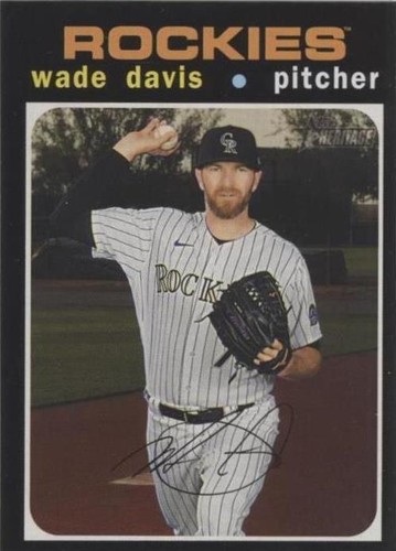 2020 Topps Heritage High Number - Wade Davis #715