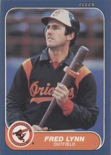1986 Fleer - Fred Lynn #278