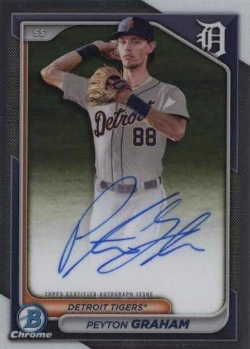 2024 Bowman Chrome - Peyton Graham #CPA-PGR