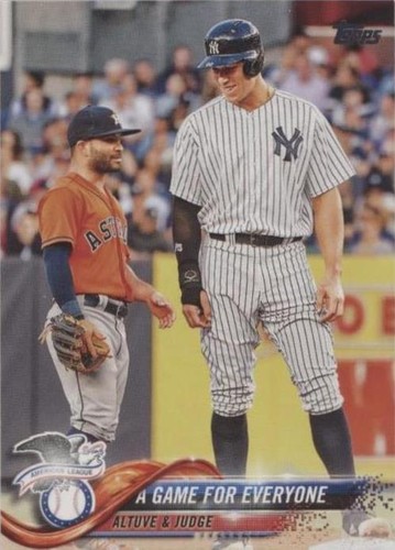2018 Topps Update Series - Aaron Judge Jose Altuve #US79