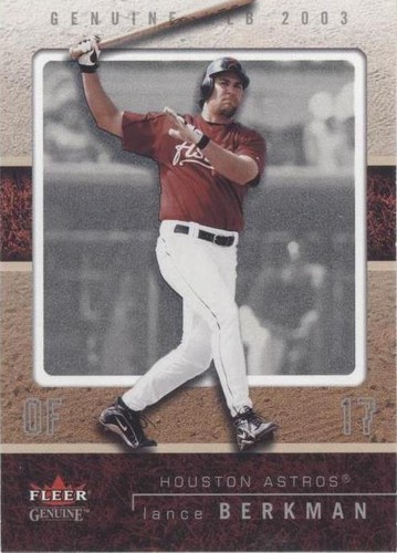 2003 Fleer Genuine - Lance Berkman #37