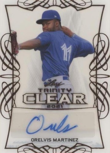 2021 Leaf Trinity - Orelvis Martinez #CA-OM1