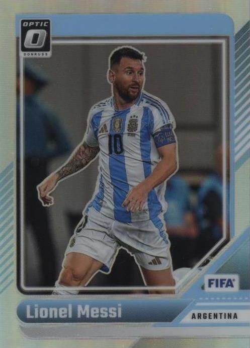 2024-25 Panini Donruss Fifa - Optic Lionel Messi #80 Holo 2024-25 Panini Donruss Fifa - Optic Lionel Messi #80 Holo