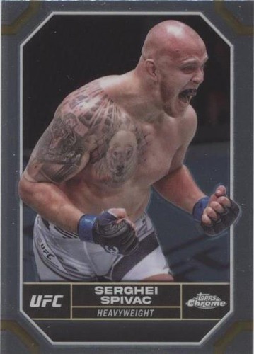 2024 Topps Chrome UFC - Serghei Spivac #176