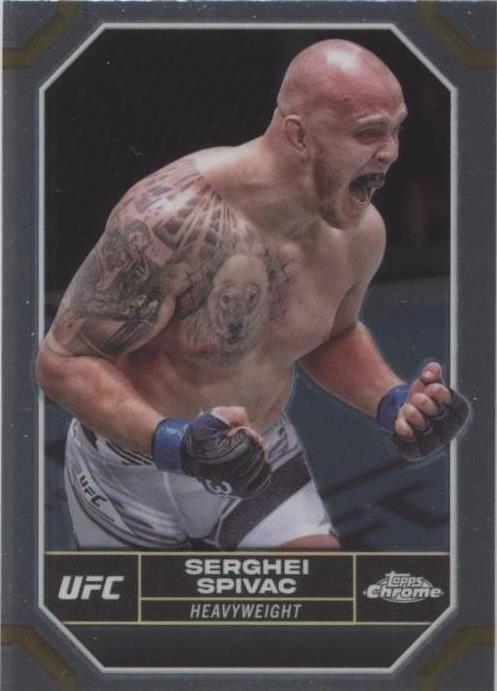 2024 Topps Chrome UFC - Serghei Spivac #176