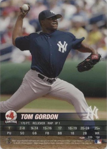 2004 MLB Showdown Trading Deadline - Tom Gordon #039