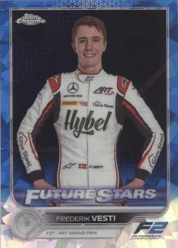 2022 Topps Chrome Sapphire Edition Formula 1 - Frederik Vesti #85