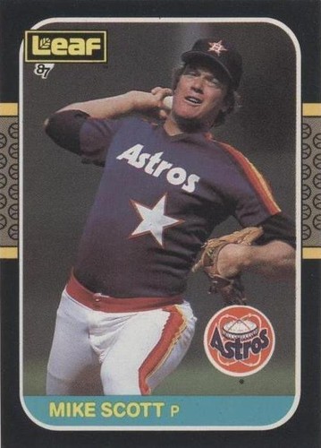 1987 Leaf Canadian - Mike Scott #258