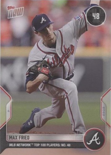 2022 Topps Now MLB Network Top 100 Players - Max Fried #T-48