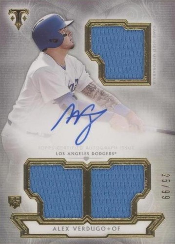 2018 Topps Triple Threads - Alex Verdugo #RFPAR-AV
