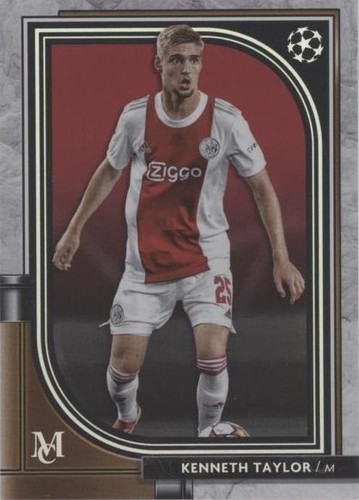 2021-22 Topps Museum Collection UCL Kenneth Taylor #37