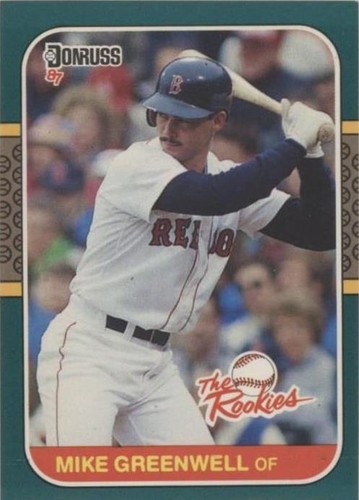 1987 Donruss The Rookies - Mike Greenwell #4